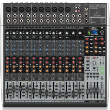 成都百灵达 Behringer X2442USB 模拟调音台 USB声卡调音台 直播K歌调音台