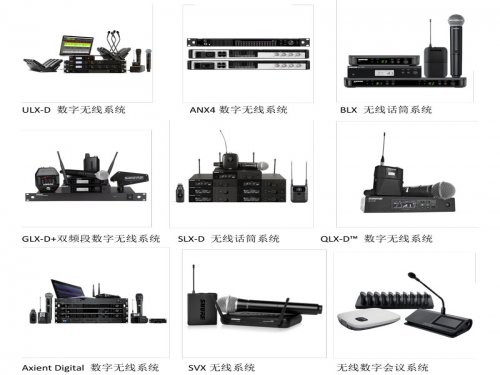 成都Shure 舒尔无线话筒 麦克风系统 