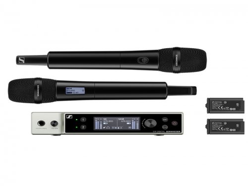 成都森海赛尔 EW-DX 835-S SET 一拖二无线麦克风 教学会议舞台演出直播无线话筒 Sennheiser